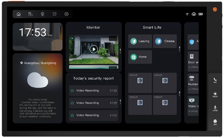 10.1" Smart Touch With Intercom