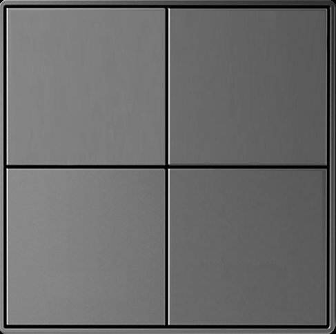 Largo, push button, 8-key, Metal