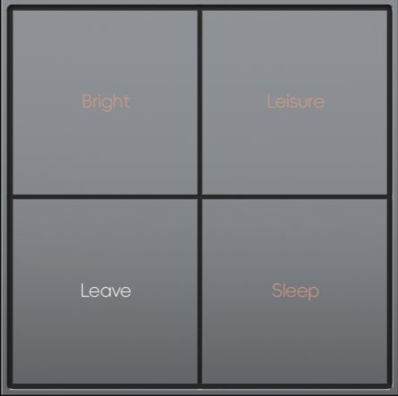 Largo, push button, 4-Key, Metal